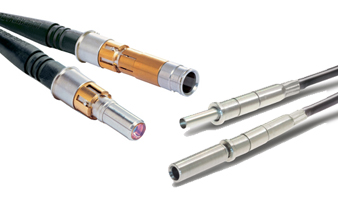 Hypertronics 光纖連接器擴束觸頭，尺寸5和尺寸12